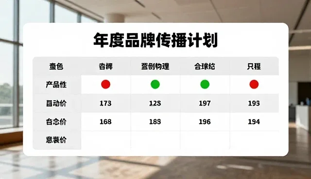 年度品牌传播计划：平面与影视策划融合的新机遇